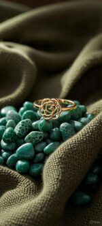 انگشتر طرح گل - تصویر 2