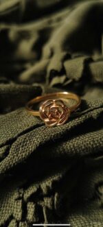 انگشتر طرح گل