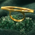 انگشتر لوکس خطی