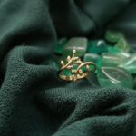 انگشتر دوشاخه برگ